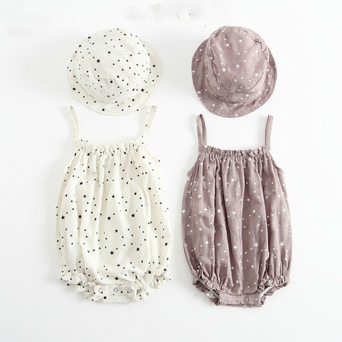 Toddler Newborn Baby Girl Boys Kids Bodysuit Hats