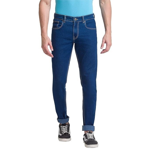 Cotton Solid Pattern Trendy Comfortable Stylish Full Sleeve Blue Kurta