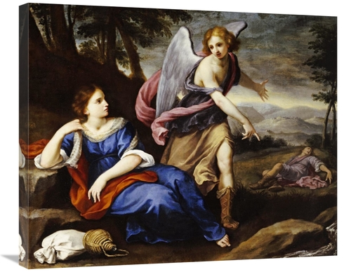 Global Gallery GCS-266325-30-142 30 in. The Angel Appearing to Hagar A