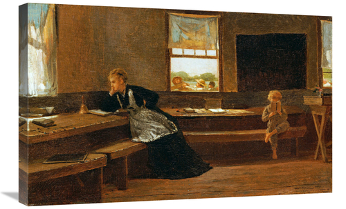 Global Gallery GCS-268132-30-142 30 in. The Noon Recess Art Print - Wi