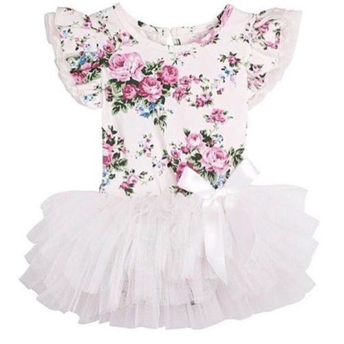 Fashion Flower Toddler Baby Girl Clothes Short