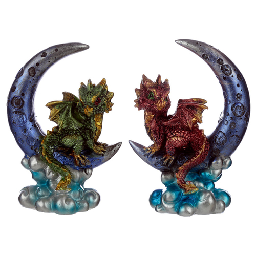 Elements Baby Dragon Moon Watcher