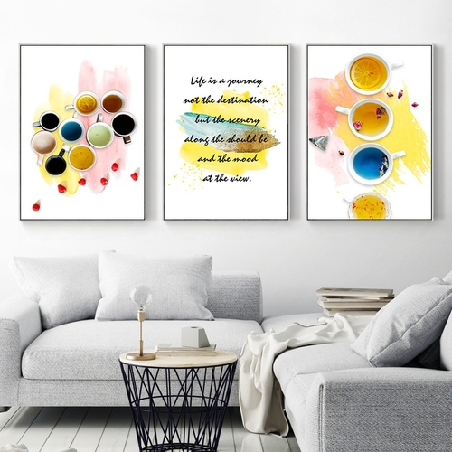 Famous Quotes Poster Nordic Canvas Painting Decor