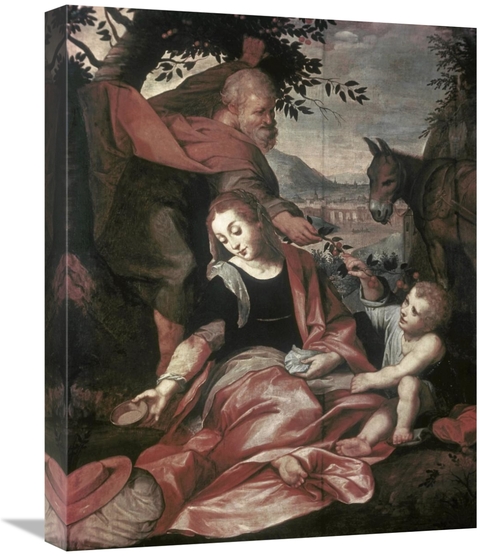 Global Gallery GCS-276593-22-142 22 in. Flight Into Egypt Art Print - 