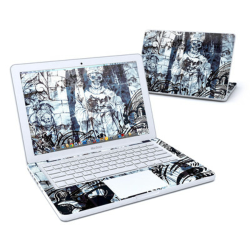 DecalGirl MB13-BMASS DecalGirl MacBook 13in Skin - Black Mass