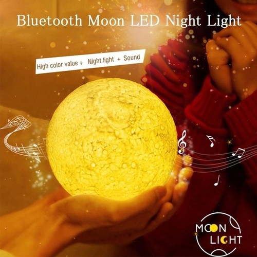 YouOKLight 3D Print Moon Style Night Light