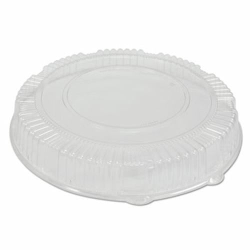 Wna A18PETDM Plastic Caterline Dome Lids, Clear - 18 in.
