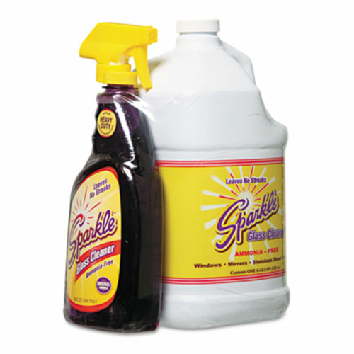Funk 20515 Glass Cleaner- One Trigger Bottle & One Gallon Refill