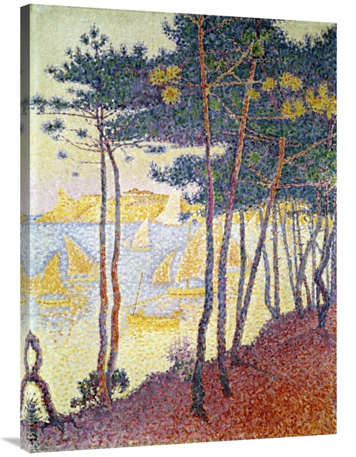 Global Gallery GCS-280059-40-142 40 in. Sailboats Art Print - Paul Sig