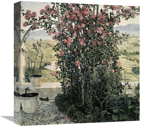 Global Gallery GCS-282136-16-142 16 in. Valley in Umbria Art Print - A