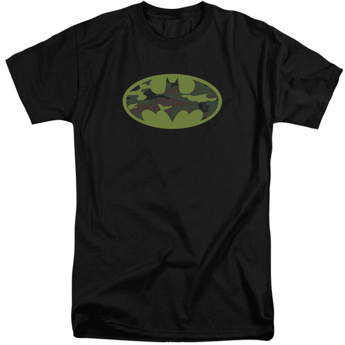 Trevco BM1253-ATT-4 Batman & Camo Logo Short Sleeve Cotton Adult Tall 