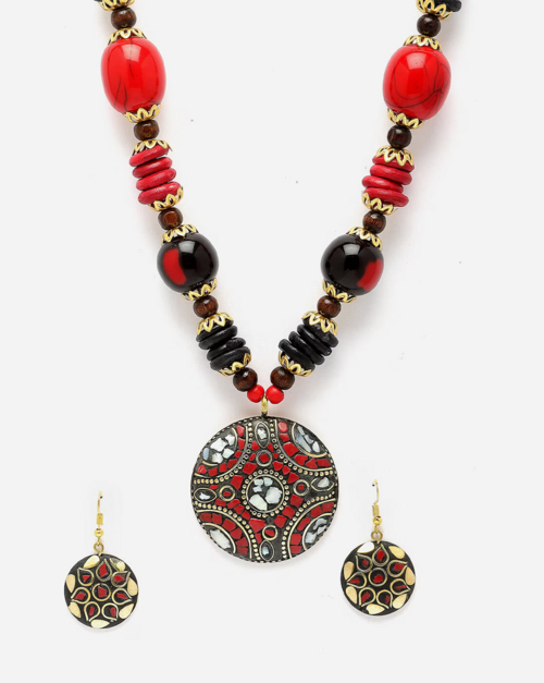 Fashion Latest Stylish Traditional Tibetan Pendant Necklace