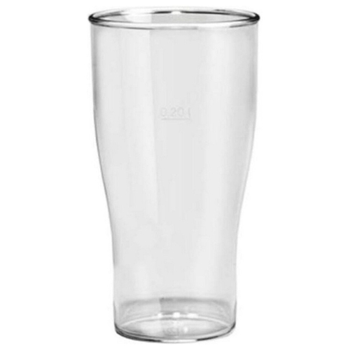 Beer Glass Goldplast 200 ml Plastic 5 Units