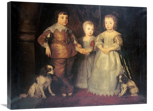 Global Gallery GCS-267491-36-142 36 in. The Children of King Charles I