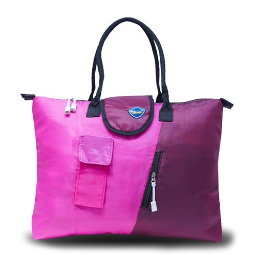 RISEN STYLE Women's Woven Fabric Handbag Light PINK