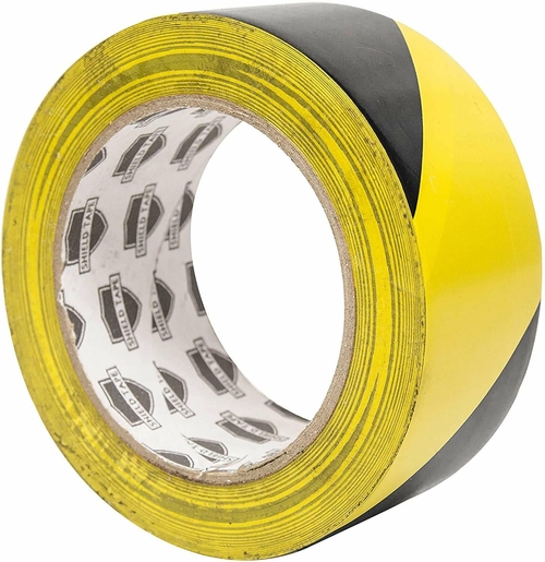 Aisle Marking Tape 3” x 36’. 1 Roll of Hazard Warning Tape. Flexible