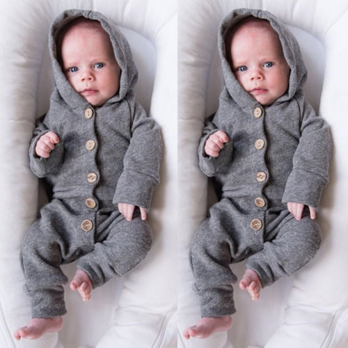 Cute Newborn Kids Baby Boy Girls Infant Long