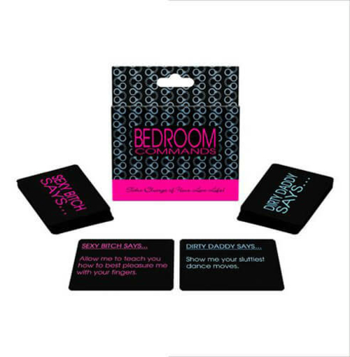 Bedroom Commands Card Game