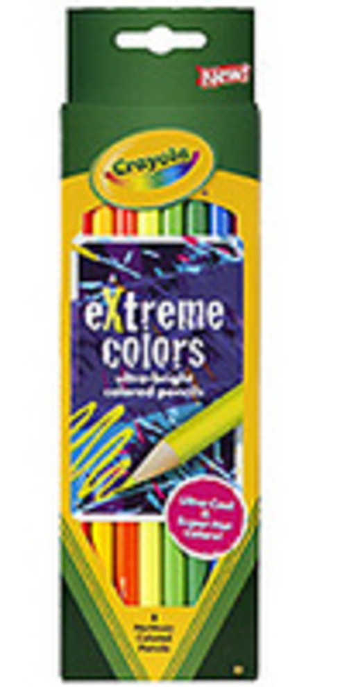 Art Supplies 1120C Crayola Extreme Pencils 8 Pack