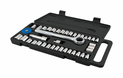 Great Neck Saw 2497899 Ratchet & Socket Set with Handle - 40 Piece