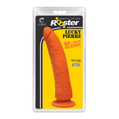 Curve Toys Rooster Lucky Pierre 8.5 in. Silicone Dildo with Suction