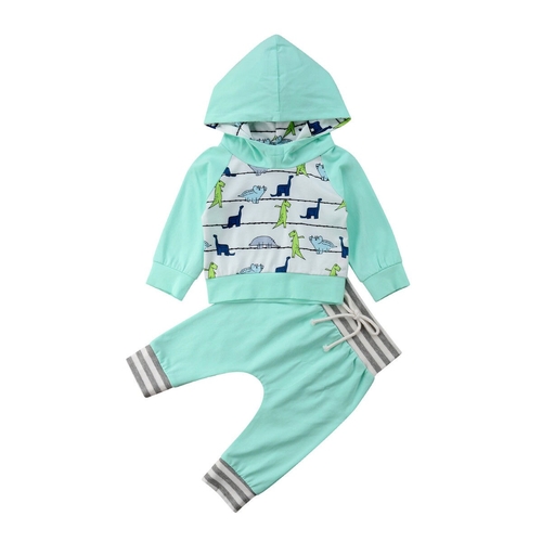 Newborn Baby Kid Boy Girls Cotton Hooded Clothes