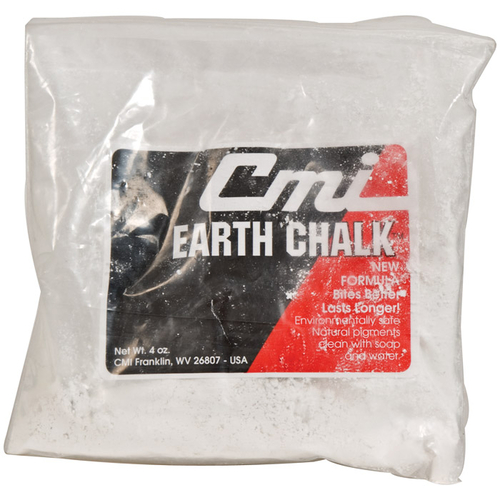 CMI 434300 4 oz White Chalk Powder Bag