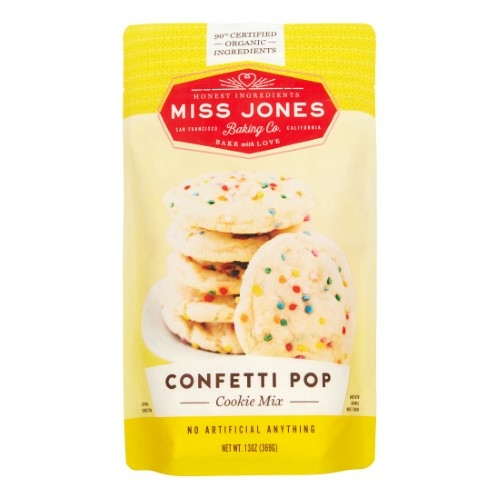 Miss Jones Baking 290212 Organic Confetti Pop Cookie Mix, 13 oz - 