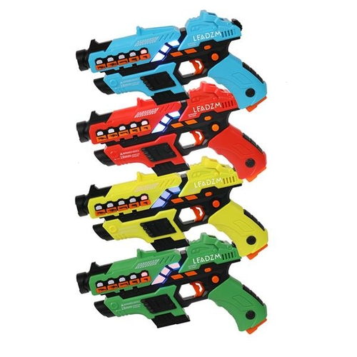 4 Small Laser Guns Toy Gun