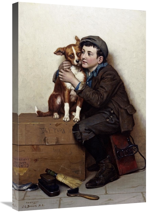 Global Gallery GCS-267799-30-142 30 in. Against His Will Art Print - J