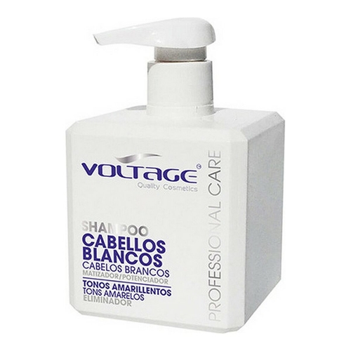 Shampoo for Blonde or Graying Hair Voltage Cabellos Blancos/grises