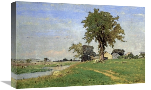 Global Gallery GCS-278068-22-142 22 in. Old Elm at Medfield Art Print 