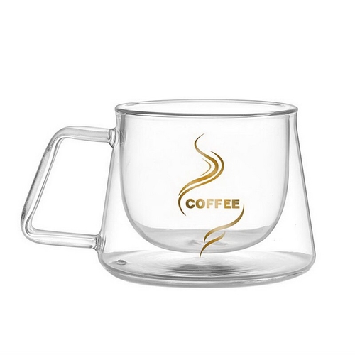 IVYSHION 1pc  Double Wall Mug Office Mugs With The