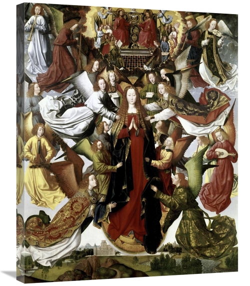 Global Gallery GCS-278440-30-142 30 in. Mary Queen of Heaven - The St.