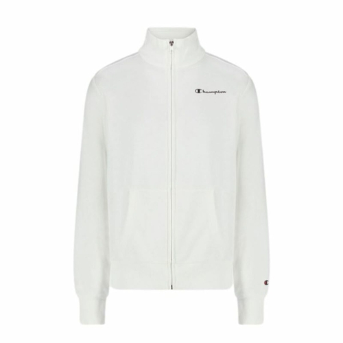 Women’s Sweatshirt without Hood Champion Full Zip White