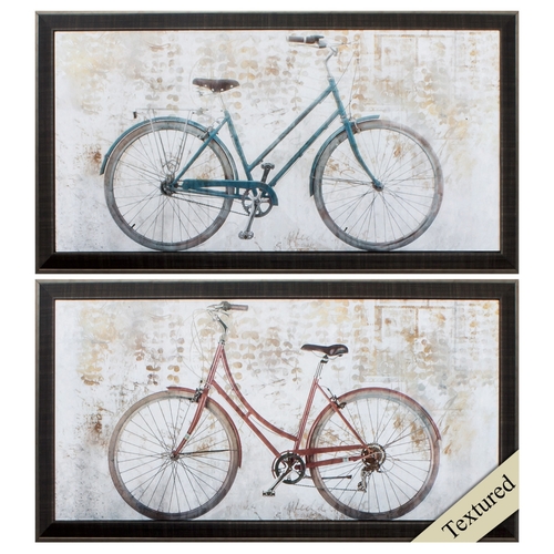 Propac Images 3056 Bicycle Wall Art - Pack of 2