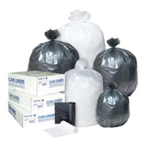 Inteplast Group EC242406K 10 Gallon & 6 Micron High-Density Can Liner 