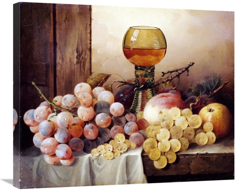 Global Gallery GCS-266712-30-142 30 in. Grapes, Apple & Plums Art 