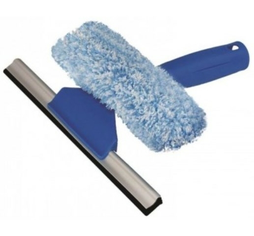 Unger Professional 965640 Mini 2-in-1 Window Squeegee & Scrubber  