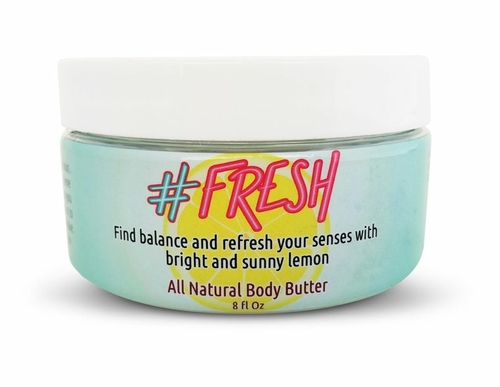 Lemon Body Butter, Whipped Body Butter, Hand made all natural 
