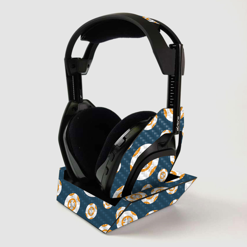 MightySkins CF-ASTA50PLBS-Mini Galaxy Bots Carbon Fiber Skin for ASTRO