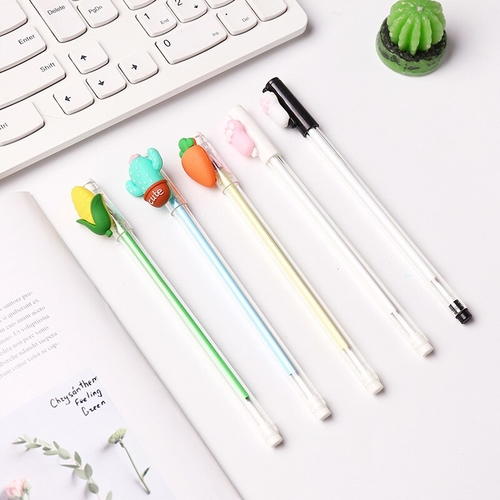 Cute Cat Claw Cactus Corn Gel Pen Marker