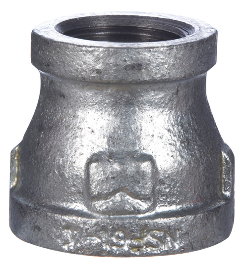 Mueller Streamline 511-386HC 2 x 1.25 in. Reducing Coupling Galvanized