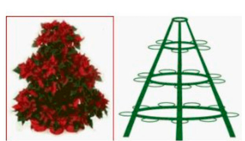 Creative Display Rack 071FB 3.5 ft. Full Round Tree Rack