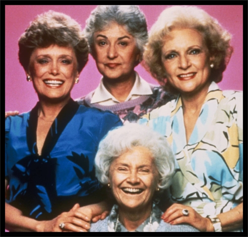 3 Inch Cloth  Patch The Golden Girls