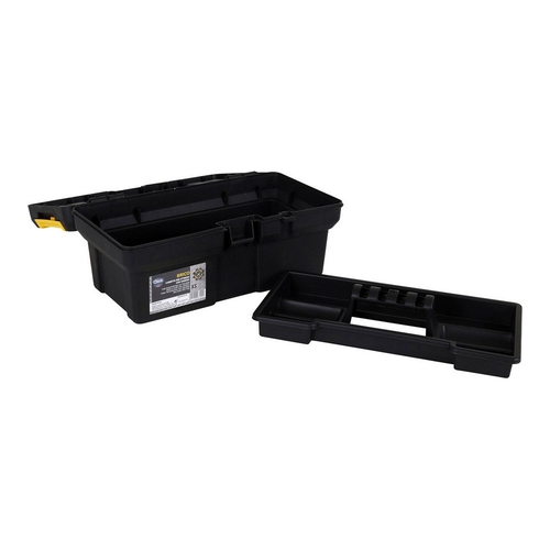 Toolbox Dem Brico XS Black Yellow (25 x 14 x 11,3 cm)