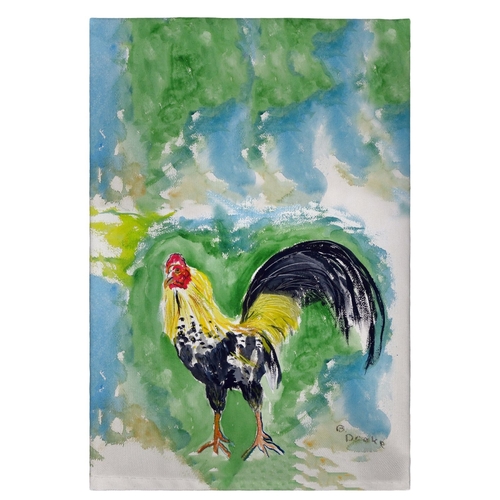 Betsy Drake GT449 Bantam Rooster Guest Towel - 20 x 20 in.