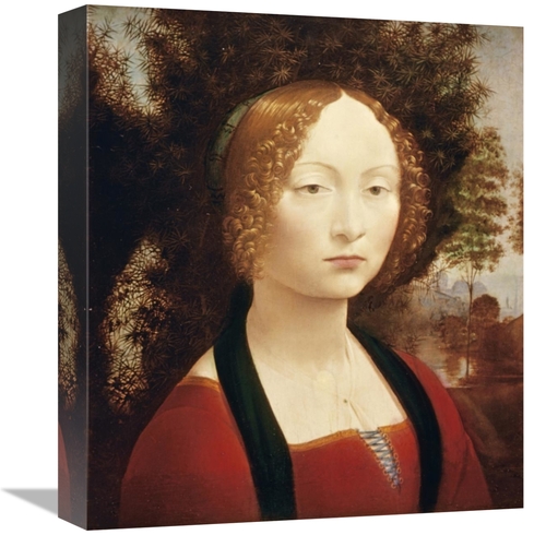 Global Gallery GCS-277242-16-142 16 in. Ginevra De Benci Art Print - L