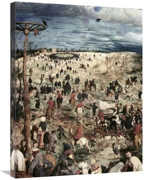 Global Gallery GCS-276911-30-142 30 in. The Procession to Calvary - De