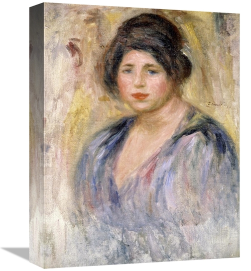 Global Gallery GCS-279684-16-142 16 in. The Woman with a Hat - La Femm